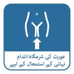 انگلی کے ساتھ اندام نہانی میں سپوسٹوری ڈالیں